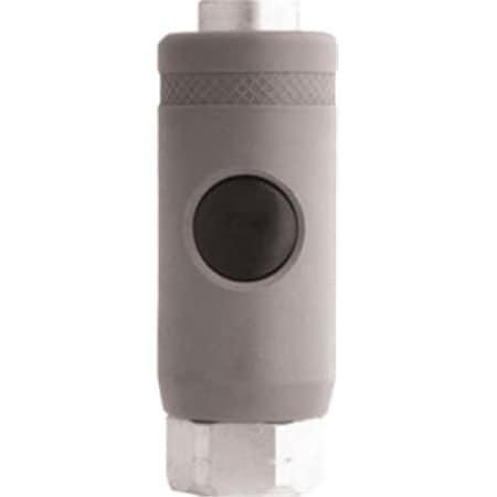 Wilton Milton S99773 A Style Push Button Coupler 1/4 Inch Female S-99773